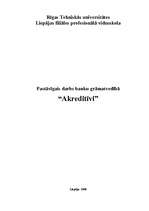 Referāts 'Akreditīvi jeb kredītvēstules', 1.