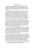 Eseja 'Marija Sklodovska-Kirī', 1.