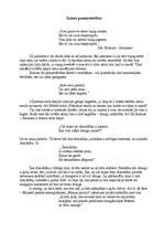 Eseja 'Dzīves pamatvērtības', 1.