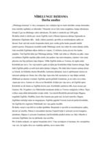 Konspekts 'Vācu varoņeposs "Nībelungu dziesma"', 1.