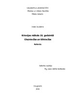 Referāts 'Krievijas māksla 18.gadsimtā. Glezniecība un tēlniecība', 1.