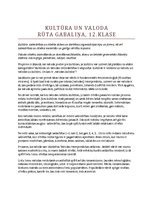 Eseja 'Kultūra un valoda', 1.