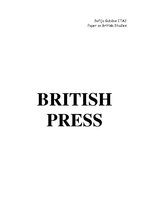 Referāts 'British Press', 1.