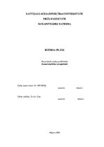 Biznesa plāns 'Ražošanas ceha biznesa plāns', 1.