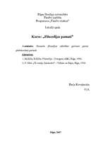 Konspekts 'F.Nīče', 1.