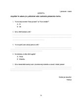 Referāts 'Rūdolfa Blaumaņa noveļu "Salna pavasarī" un "Purva bridējs" ideju aktualitāte šo', 20.