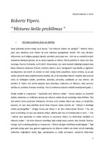 Konspekts 'R.Vipers "Vēstures lielās problēmas"', 1.