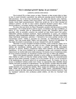 Eseja '‘’Kas ir aizsniegti griesti? Apziņa, ka par zemiem.’’', 1.