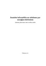 Referāts 'Jauniešu informētība un attieksme par enerģijas dzērieniem', 1.
