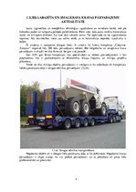 Prezentācija 'Lielgabarīta un smagsvara kravu transportēšanas īpatnības autotransportā', 4.
