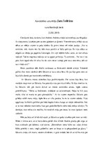 Eseja 'Apsūdzības uzturētāja Jura Indrāna runa literārajā tiesā', 1.