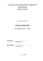 Referāts 'Konstrukcijas aprēķins', 1.