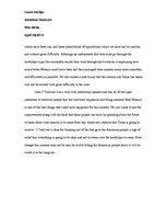 Eseja 'A Country of the American Mind', 3.