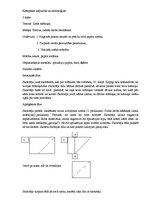 Konspekts 'Mājturības stundas konspekts 2.klasei', 1.