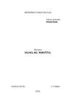 Referāts 'Vilhelms Purvīts', 1.