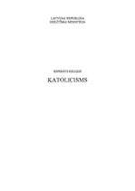 Konspekts 'Katolicisms', 1.