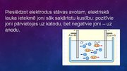 Prezentācija 'Elektriskā strāva šķidrumos', 5.