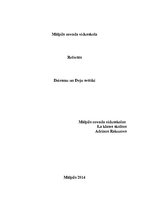 Referāts 'Vispārējie Dziesmu un Deju svētki', 1.