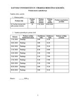 Prakses atskaite 'Kvalifikācijas prakses dienasgrāmata podoloģijā', 3.