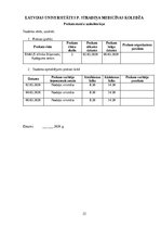 Prakses atskaite 'Kvalifikācijas prakses dienasgrāmata podoloģijā', 22.