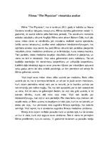 Eseja 'Filmas "The Physician" vēsturiska analīze', 1.
