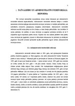 Eseja 'Pašvaldību organizēšana, pašvaldību un administratīvi teritoriālā reforma', 6.