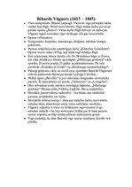 Konspekts 'Rihards Vāgners', 1.