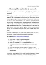 Eseja 'Izglītības iespējas', 1.