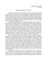 Eseja 'Recenzija baletam "Gulbju ezers"', 1.