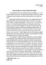 Referāts 'Ivana Turgeņeva romāns "Muižnieku ligzda"', 1.