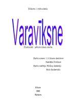 Referāts 'Varavīksne', 1.