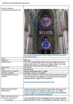 Konspekts 'Rožu logs Gotikas periodā', 1.