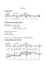 Paraugs 'Mājas darbs būvmehānikā. Daudzlaidumu locīklu sijas aprēķins', 2.