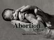 Prezentācija 'Abortion', 1.