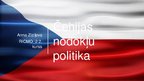 Prezentācija 'Nodokļu sistēma Čehijā', 1.