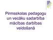 Prezentācija 'Pirmsskolēna gatavība mācību darbībai skolā', 8.