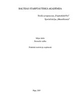 Konspekts 'Praktiskā motivācija uzņēmumā', 1.