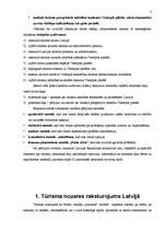 Diplomdarbs 'Tūrisma attīstības tendences Ventspils pilsētā', 3.