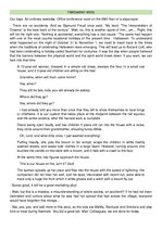 Eseja 'Halloween story', 1.