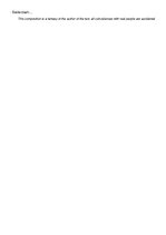 Eseja 'Halloween story', 2.