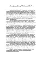 Eseja 'Recenzija par romānu un filmu "Vilkaču mantiniece"', 1.