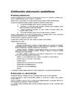 Konspekts 'Civiltiesisko dokumentu sastādīšana', 1.