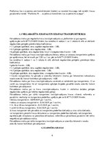 Referāts 'Pārvadājumu maksas noteikšana smagsvara, garizmēra, negabarīta un ātrbojīgām kra', 6.