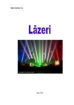 Konspekts 'Lāzeri', 1.