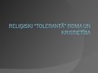 Prezentācija 'Reliģiski tolerantā Roma un kristietība', 1.