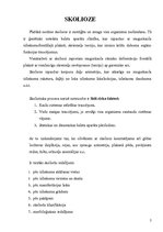 Konspekts 'Skolioze', 1.