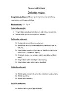 Konspekts 'Integrētā nodarbība: darbības ar priekšmetiem; runas attīstīšana, matemātisko pr', 1.