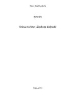 Konspekts 'Krāsu nozīme Imanta Ziedoņa daiļradē', 1.