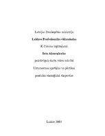 Referāts 'Uzturnormas aprēķins un pārtikas produkta ekoloģiskā ekspertīze', 1.