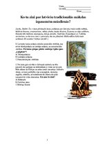 Konspekts 'Latviešu tradicionālās mākslas izpausmes mūsdienās', 1.